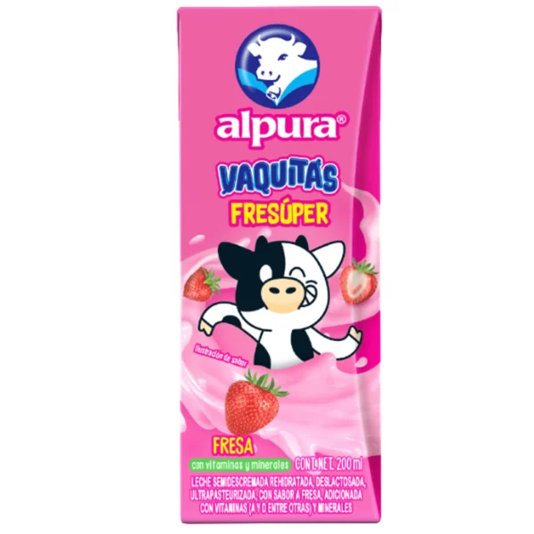 LECHE ALPURA FRESA 200ML