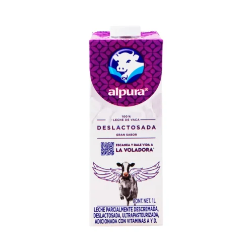 LECHE ALPURA DESLACTOSADA 1L