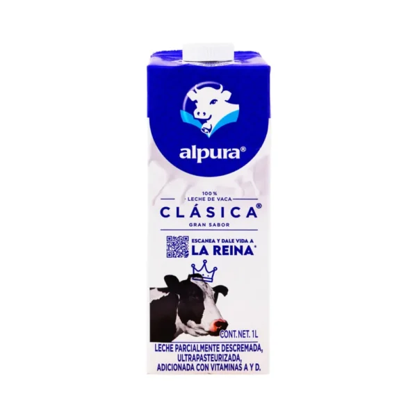 LECHE ALPURA CLASICA 1LT