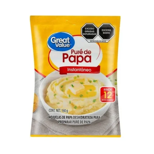 PURE DE PAPA GREAT VALUE 160G