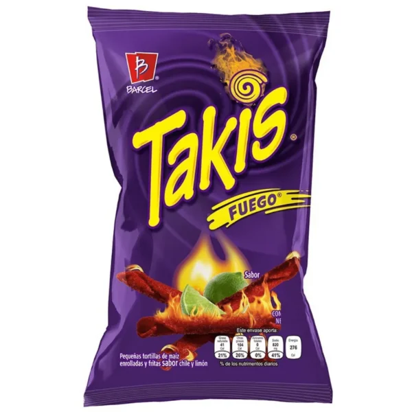 TAKIS FUEGO 70G + PICANTE