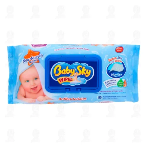 TOALLITAS NEW BABY SKY 80PZA