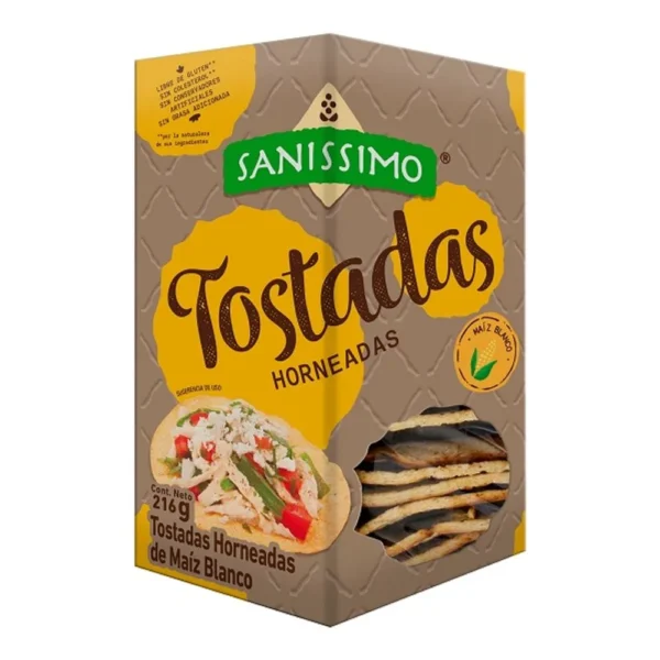 TOSTADAS SANISSIMO 216G