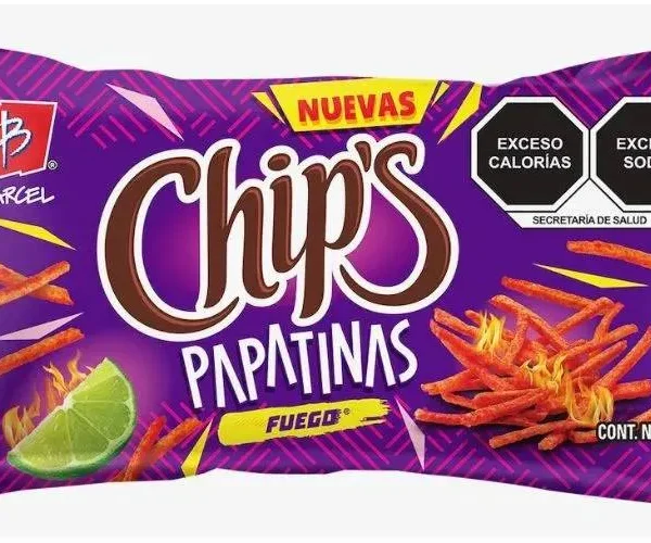 PAPATINAS CHIPS FUEGO 31G