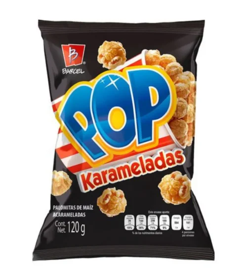 PALOMITAS POP KARAMELADAS 120G