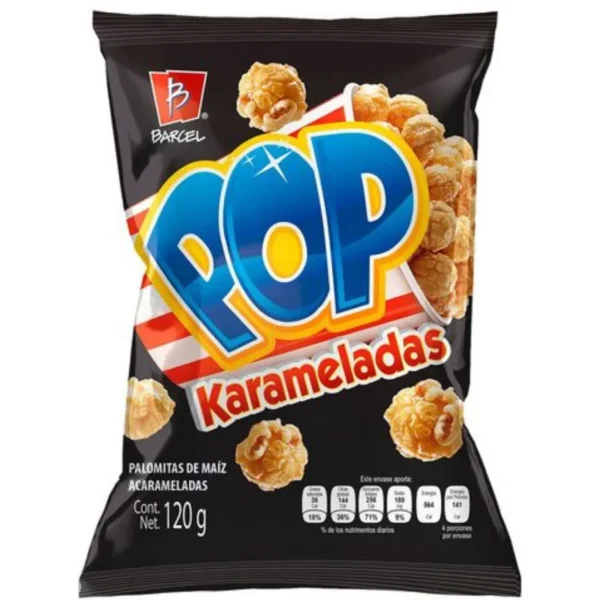PALOMITAS POP KARAMELADAS 120G