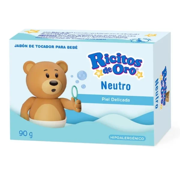JABON RICITOS DE ORO NEUTRO 90G