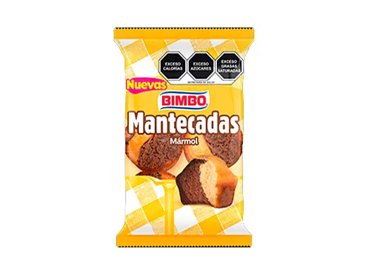 MANTECADAS MARMOL BIMBO