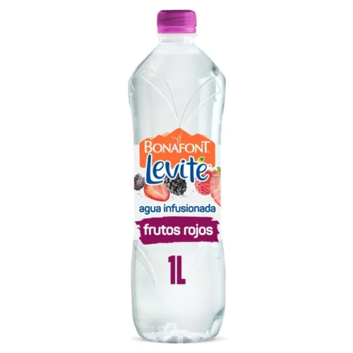 LEVITE FRUTOS ROJOS 1LT AGUA BONAFONT