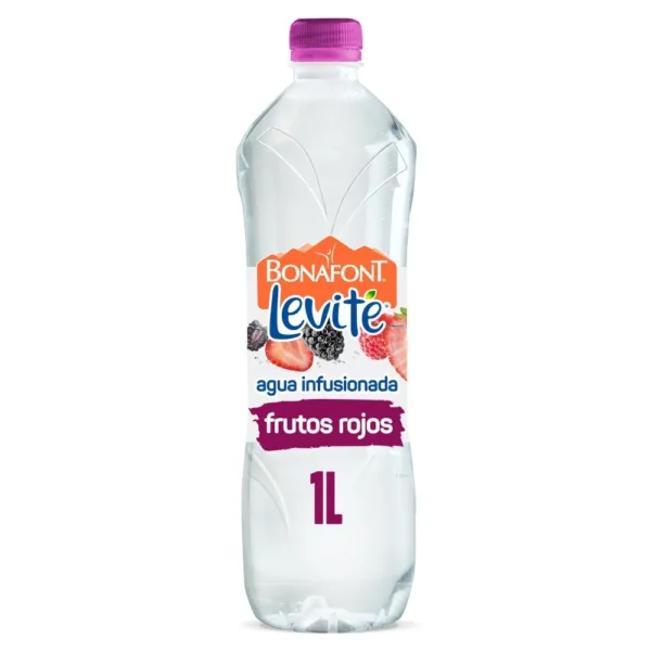 LEVITE FRUTOS ROJOS 1LT AGUA BONAFONT