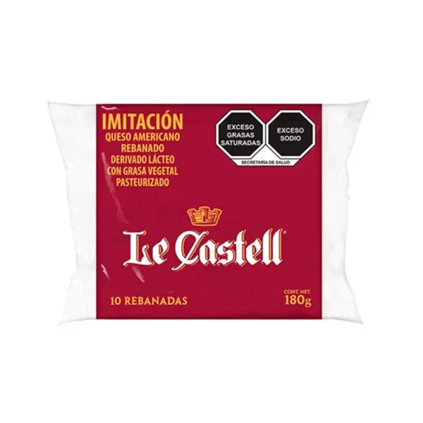 PAQUETITO DE QUESO AMARILLO LE CASTEL 180G