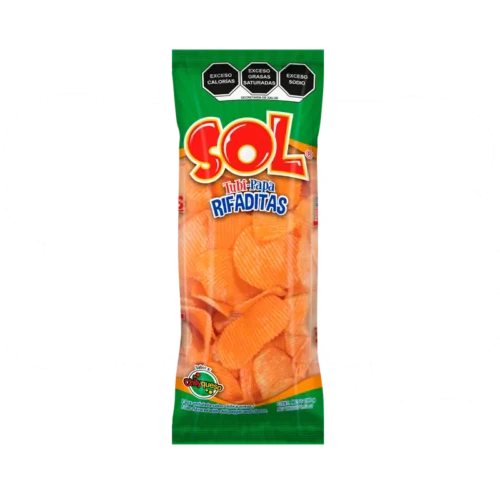 RIFADITAS QUESO 100G PAPAS SOL