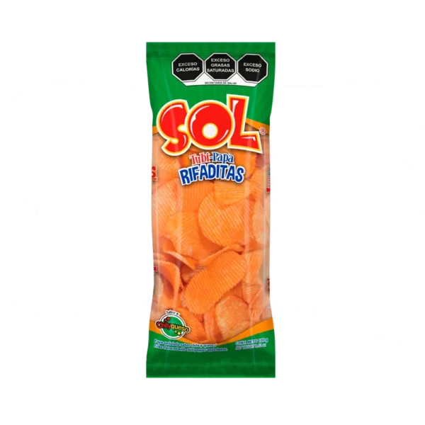 RIFADITAS QUESO 100G PAPAS SOL