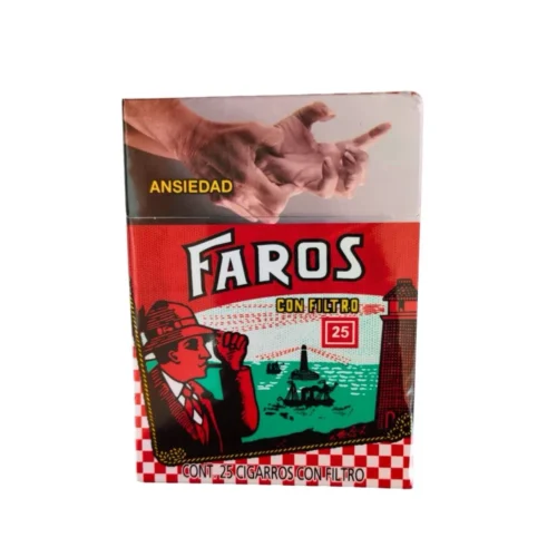 CIGARRO FAROS CON FILTRO 25`S