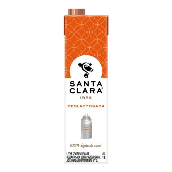 LECHE SANTA CLARA DESLACTOSADA 1L