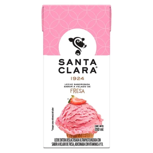 LECHE SANTA CLARA FRESA 200ML