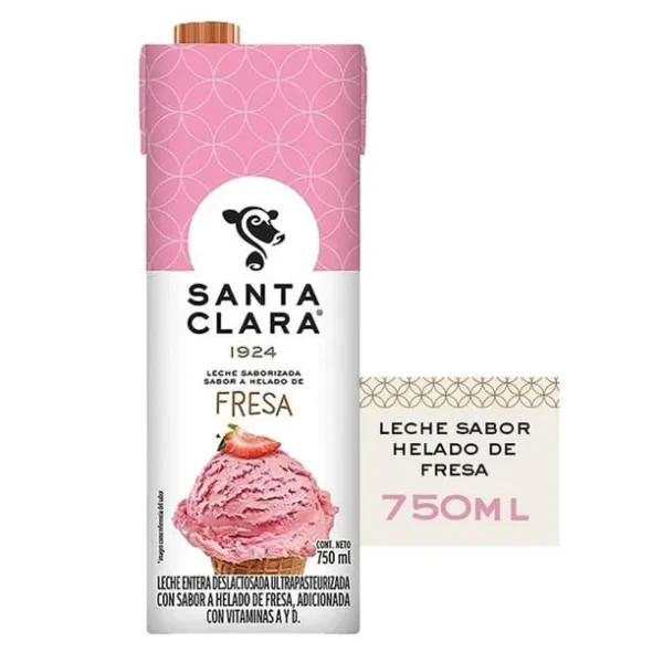 LECHE SANTA CLARA FRESA 750ML