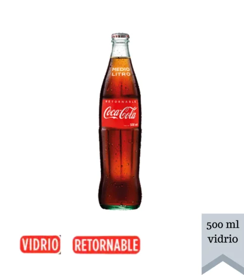 COCA COLA VIDRIO 500 ML