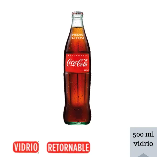 COCA COLA VIDRIO 500 ML
