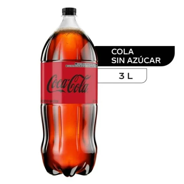 COCA COLA SIN AZUCAR 3L