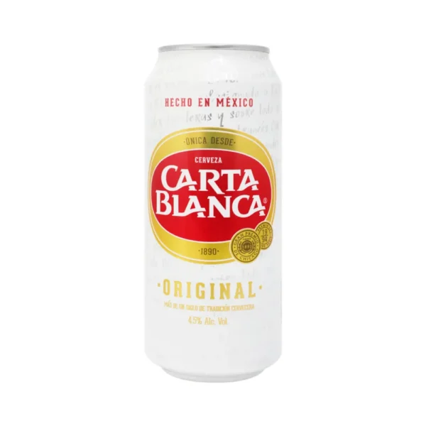 CERVEZA CARTA BLANCA LATON 473ML