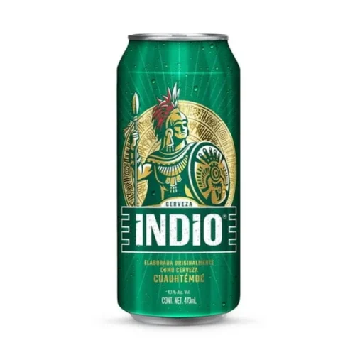 CERVEZA INDIO LATON 473ML