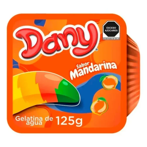 GELATINA DANY MANDARINA 125G