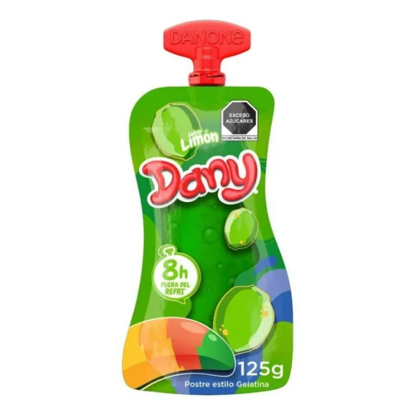 GELATINA DANY LIMON BOLSA 125G