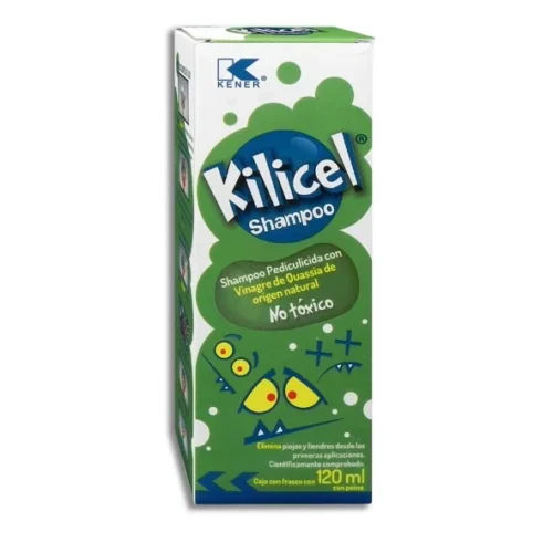 KILICEL SHAMPOO 120ML ELIMINA PIOJOS Y LIENDRES