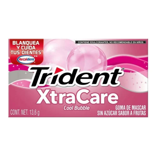 TRIDENT XTRACARE COOL BUBBLE 13.6G