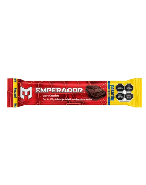TUBO EMPERADOR CHOCOLATE 200GR