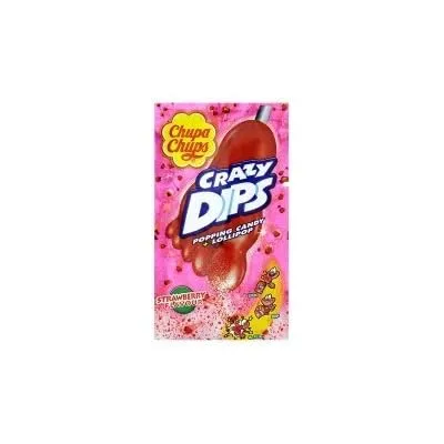 PALETA CRAZY DIPS FRESA