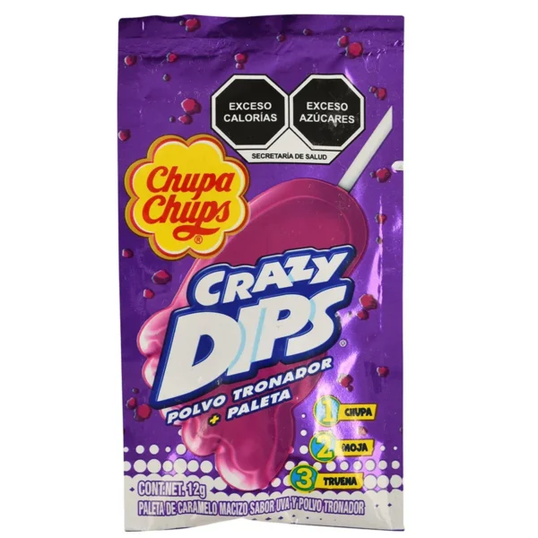 PALETA CRAZY DIPS UVA