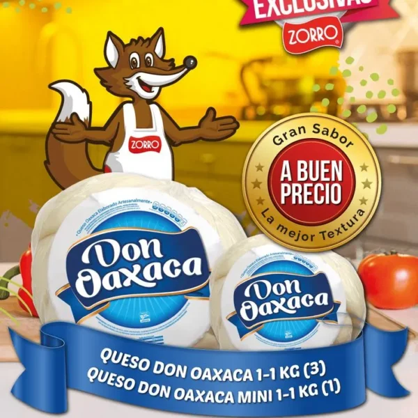 QUESO OAXACA DON OAXACA