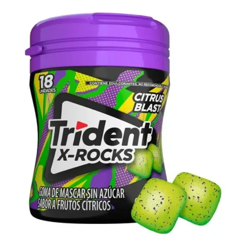 CHICLE TRIDENT X ROCKS
