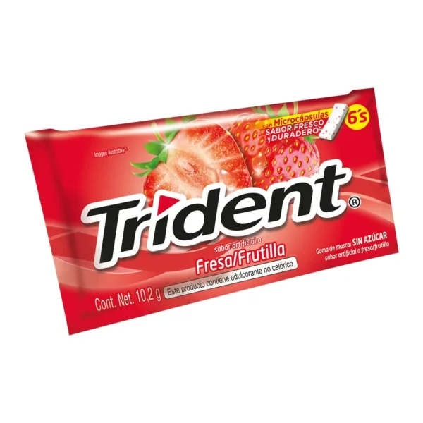 CHICLE TRIDENT FRES 102 G