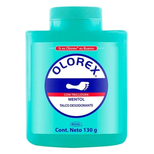 TALCO DESODORANTE OLOREX MENTOL 130G