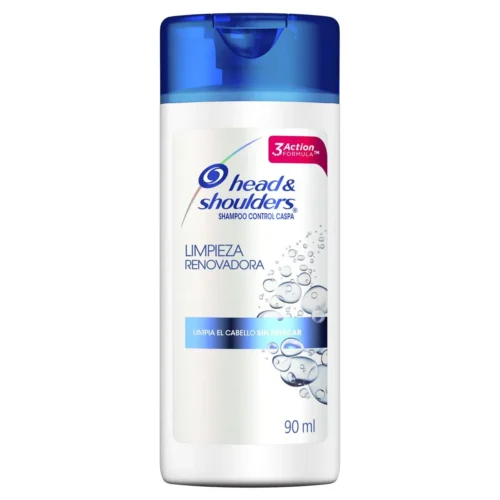 SHAMPOO HEAD & SHOULDERS LIMPIEZA RENOVADORA 90ML