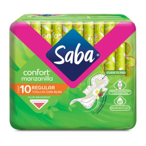 SABA CONFORT MANZANILLA CON ALAS 10 PZ