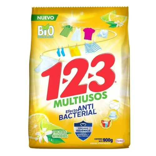 JABON 123 ANTIBACTERIAL DE LAVANDERIA