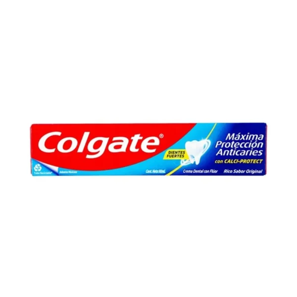 PASTA DENTAL COLGATE MAXIMA PROTECCION ANTI CARIES 90ML