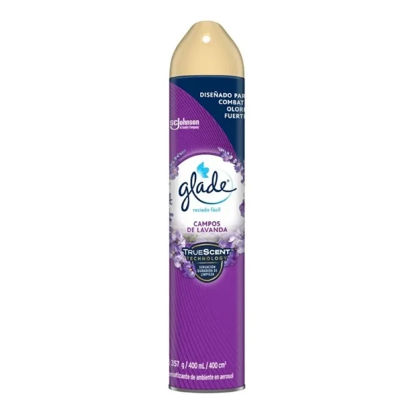 GLADE CAMPOS DE LAVANDA 400ML