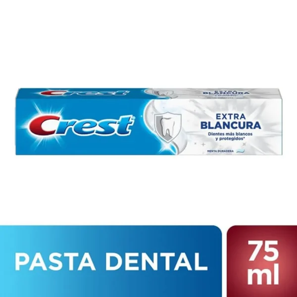 PASTA DENTAL CREST EXTRA BLANCURA 75ML