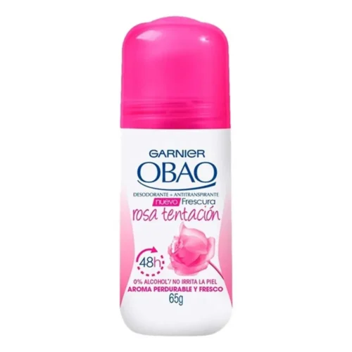OBAO ROSA TENTACION DESODORANTE CHICO 65G
