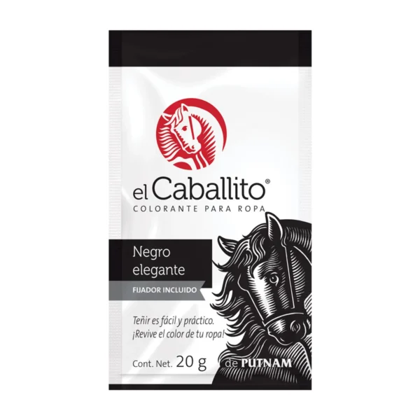 EL CABALLITO NEGRO ELEGANTE 20G