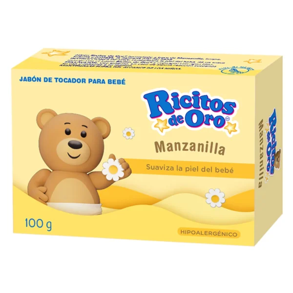 JABON PARA BEBE RICITOS DE ORO 100G