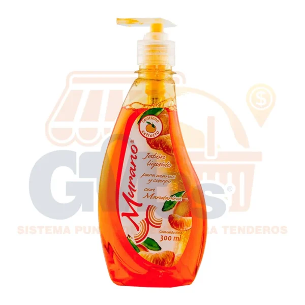 JABON LIQUIDO DE MANOS MURANO 300ML