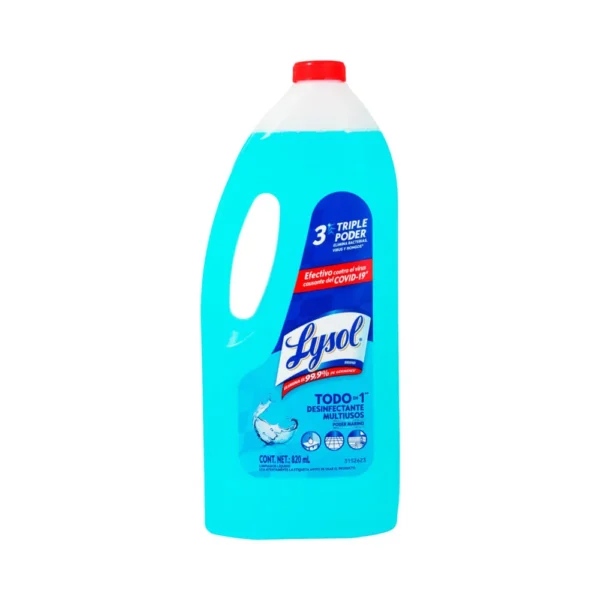 DESINFECTANTE MULTIUSOS LYSOL PURE WATERFALL 820ML