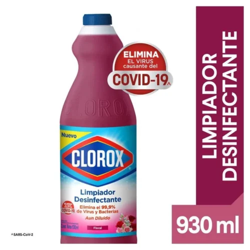 CLOROX LIMPIADOR DESINFECTANTE FLORAL 930ML