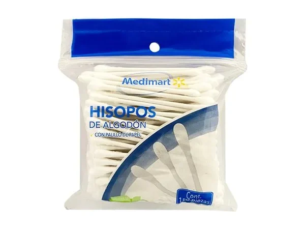HISOPOS COTONETES MEDIMART 150